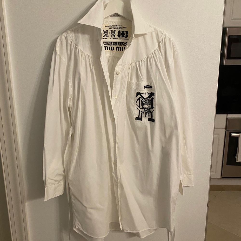 Limited Edition Collectors Miu Miu Shirt Dress